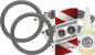 Preview: Jbl 4341 Studio Monitor Speaker Surround Re-Foam Repair Kit For Midrange